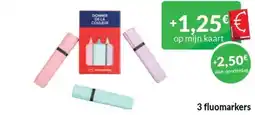 Intermarché 3 fluomarkers aanbieding