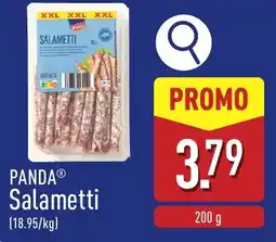 ALDI Panda salametti aanbieding