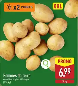 ALDI Pommes de terre aanbieding
