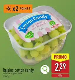 ALDI Raisins cotton candy aanbieding