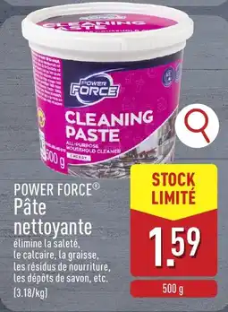 ALDI Power force pâte nettoyante aanbieding