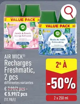 ALDI Air Wick Recharges Freshmatic aanbieding
