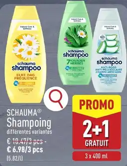 ALDI Schauma shampoing aanbieding