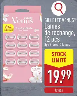 ALDI Gillette Venus lames de rechange aanbieding
