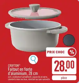 ALDI Faitout en fonte d'aluminium aanbieding