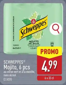 ALDI Schweppes Mojito aanbieding