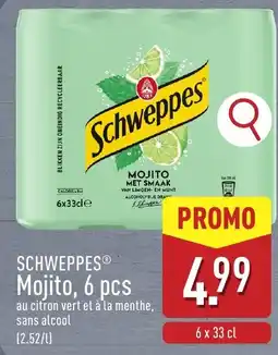 ALDI Schweppes Mojito aanbieding