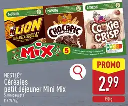 ALDI Nestlé Céréales petit déjeuner Mini Mix aanbieding