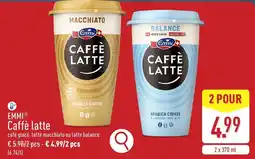 ALDI Emmi Caffè latte aanbieding