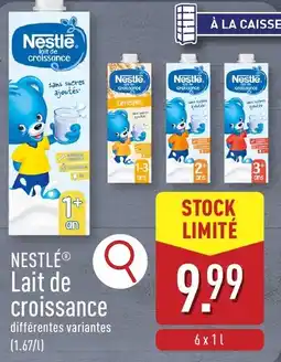 ALDI Nestlé Lait de croissance aanbieding
