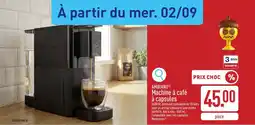 ALDI Ambiano Machine à Café à Capsules aanbieding