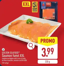 ALDI Golden Seafood Saumon Fumé XXL aanbieding