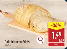ALDI Pain Blanc Suédois aanbieding