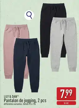 ALDI Pantalon de jogging aanbieding