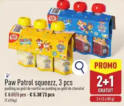 ALDI Paw Patrol squeeze aanbieding