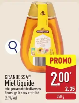 ALDI Grandessa miel liquide aanbieding