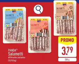 ALDI Panda salametti aanbieding