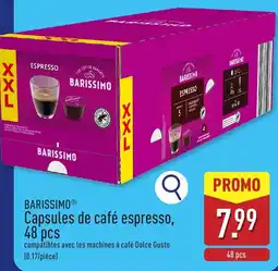 ALDI Capsules de café espresso aanbieding