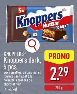 ALDI Knoppers dark aanbieding