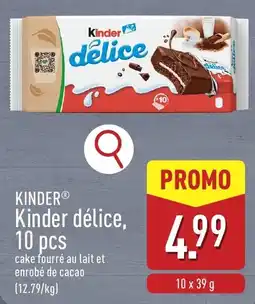 ALDI Kinder délice aanbieding