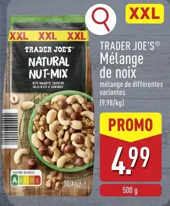 Trader Joe's natural nut-mix