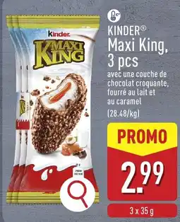 ALDI Kinder Maxi King aanbieding