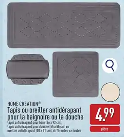 ALDI Tapis ou oreiller antidérapant pour la baignoire ou la douche aanbieding