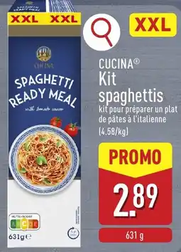ALDI Cucina spaghetti ready meal aanbieding