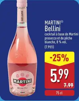 ALDI Martini Bellini aanbieding