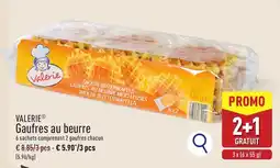 ALDI Valerie gaufres au beurre aanbieding