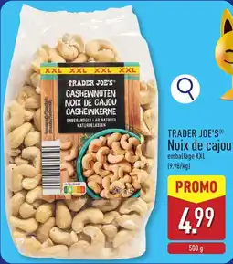 ALDI Trader Joe's noix de cajou aanbieding