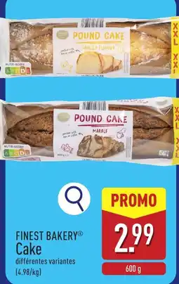 ALDI Finest Bakery cake aanbieding