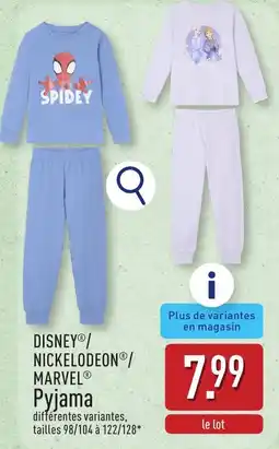 ALDI Pyjama aanbieding