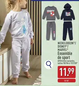 ALDI Ensemble de sport aanbieding