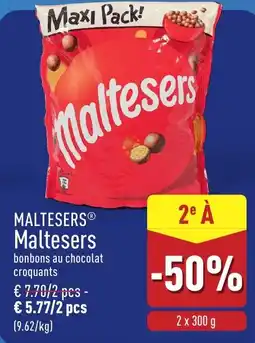 ALDI Maltesers bonbons au chocolat croquants aanbieding
