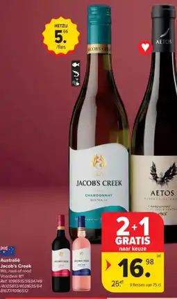 Carrefour Australië jacob's creek aanbieding