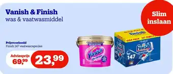 Vanish & Finish was & vaatwasmiddel