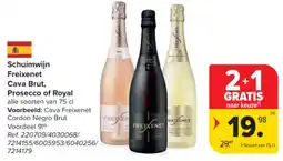 Carrefour Schuimwijn Freixenet aanbieding