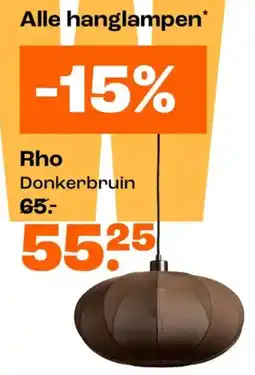 Kwantum Rho donkerbruin aanbieding
