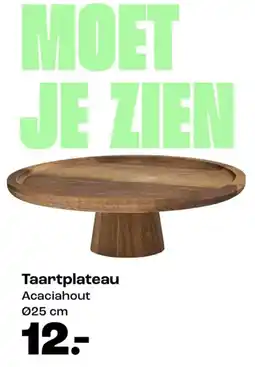 Kwantum Taartplateau aanbieding