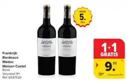 Carrefour Frankrijk Bordeaux Médoc Maison Castel Rood aanbieding