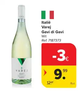 Carrefour Italië Varej Gavi di Gavi Wit aanbieding