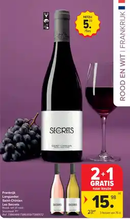 Carrefour Les Secrets aanbieding