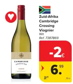 Carrefour Cambridge crossing viognier wit aanbieding