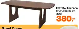Kwantum Eettafel Ferrara aanbieding