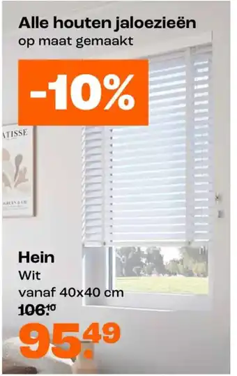 Houten jaloezieën