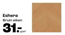 Kwantum Eshera Bruin eiken aanbieding