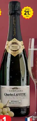 Carrefour Frankrijk Champagne Charles Lafitte Réserve Belle Cuvée aanbieding