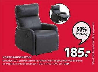 Jysk Vejen Standenstoel aanbieding