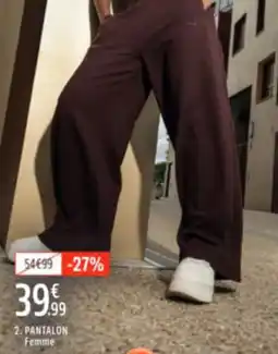 Intersport Pantalon femme aanbieding